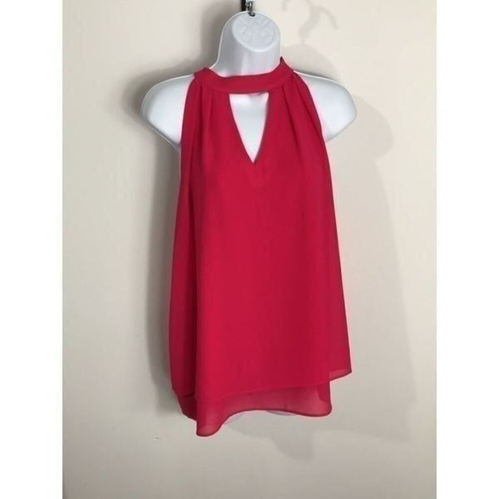 Rose+ olive Sleeveless blouse Size M….0581